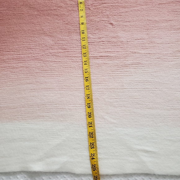 Steven Madden gradient blush knit scarf - Picture 4 of 5